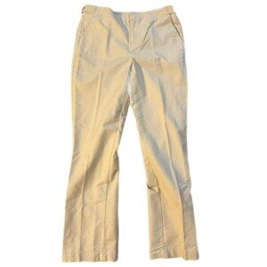 Coldwater Creek Tan Natural Fit Adjustable Waist Khaki Pant